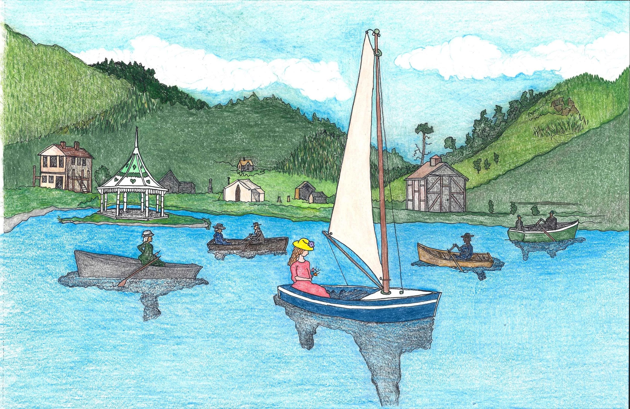 Green Mountain Falls History: ArtPLAYpages cover page