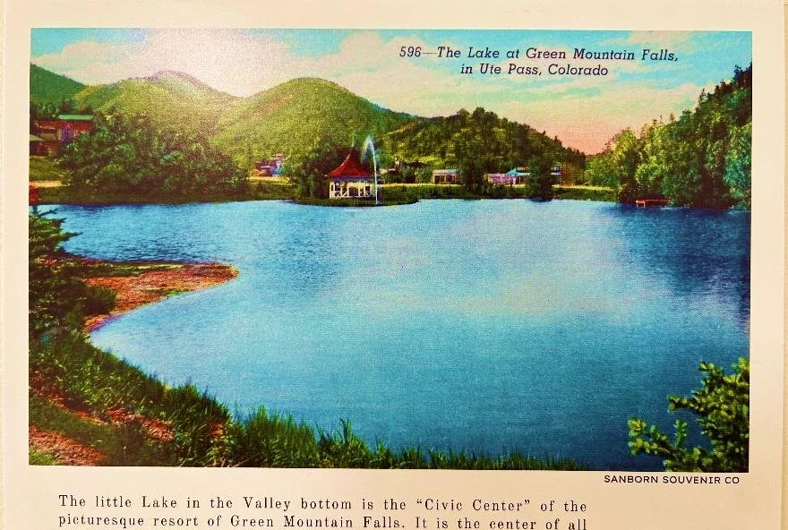 Hand-Colored Postcard Landscapes