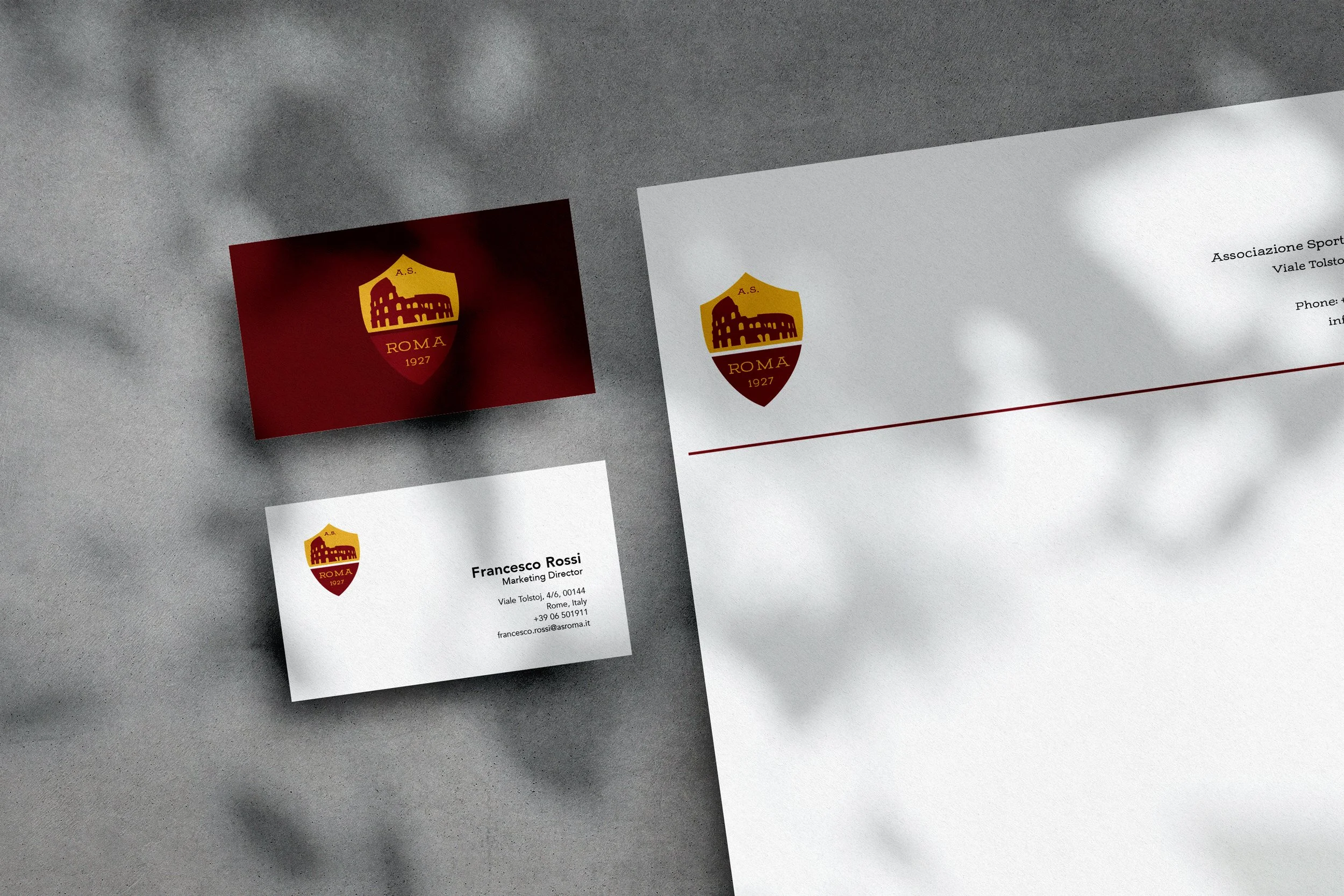 A.S. Roma Rebrand