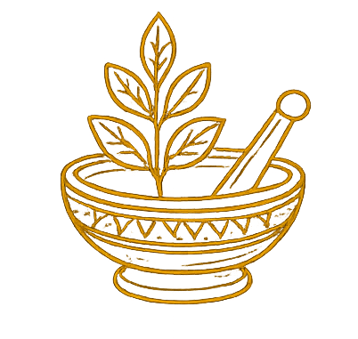 Mortar and pestle used for herbal remedies in traditional Ifá healing practices.