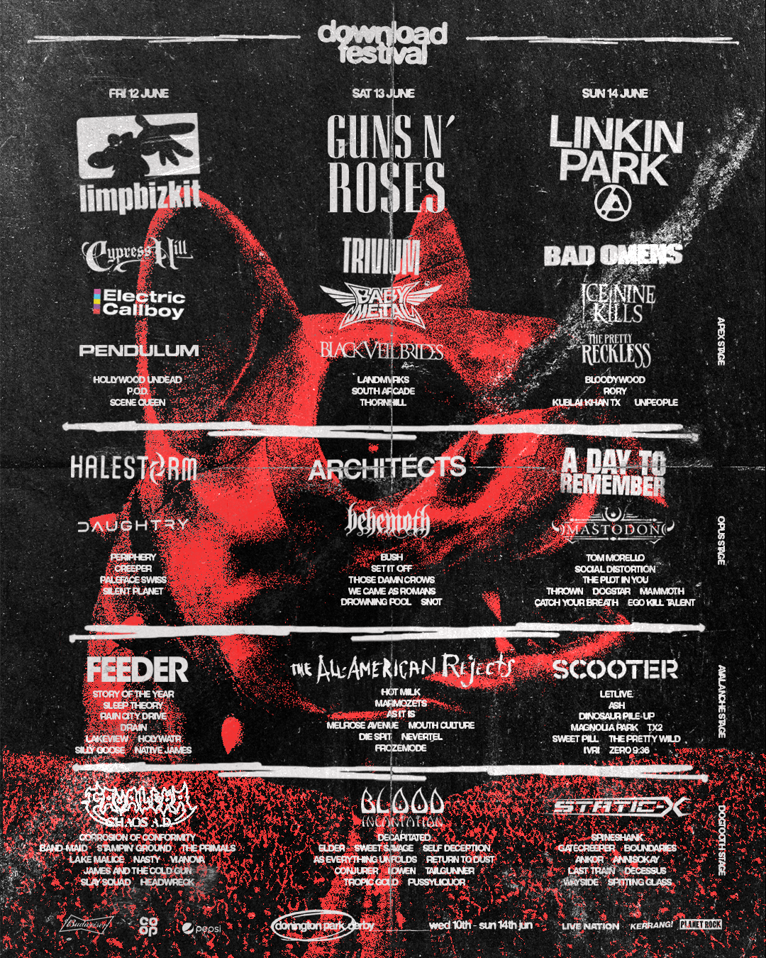 A rebrand of Download Festival 2026 created from my genuine love for the festival and everything it stands for in rock and metal culture. The concept reimagines its visual identity while staying rooted in its heavy, high-energy spirit, pushing it in 