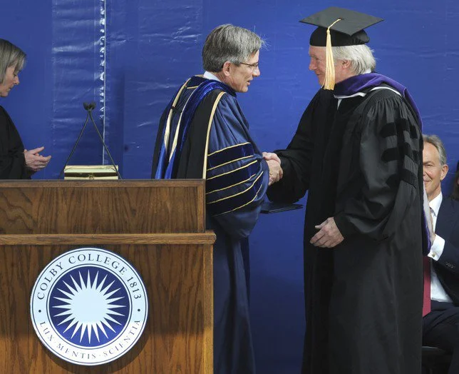 Colby College Honorary Degree