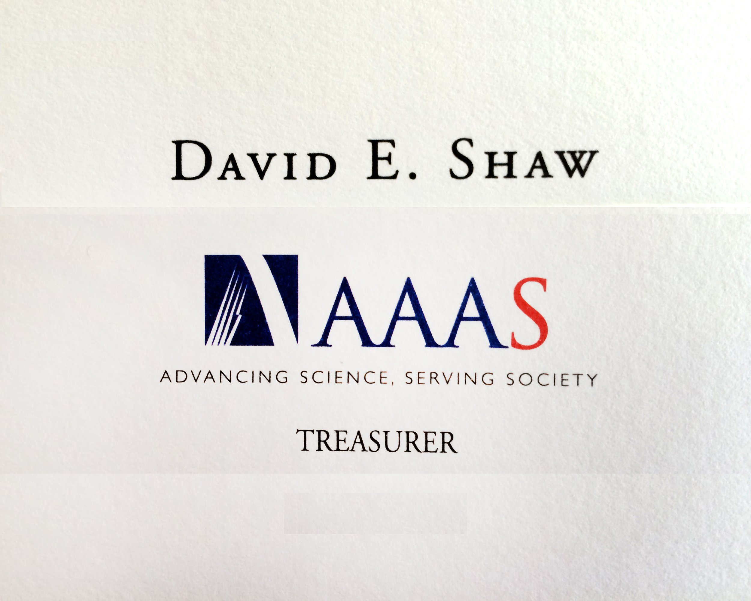 Transformational Times as Treasurer of AAAS