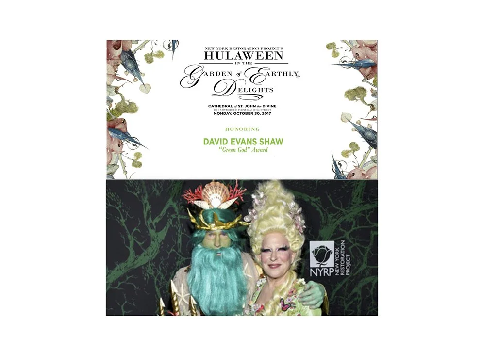 Bette Midler Honors David E Shaw at 21st Annual Hulaween Gala