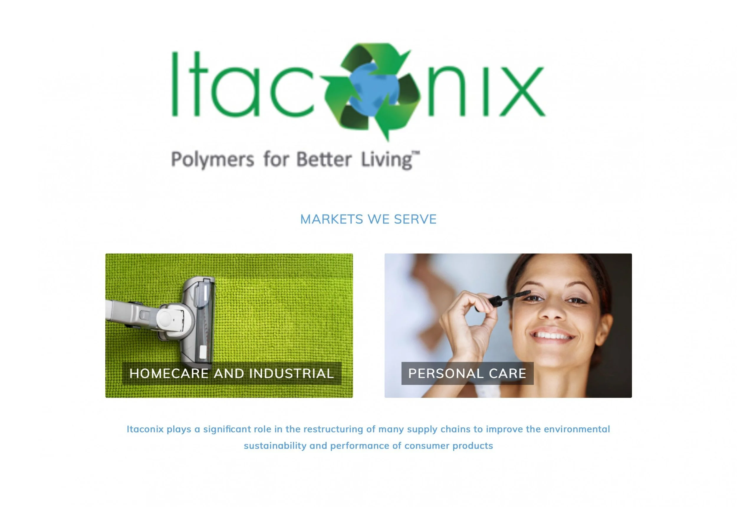 Itaconix Funding and Business Update