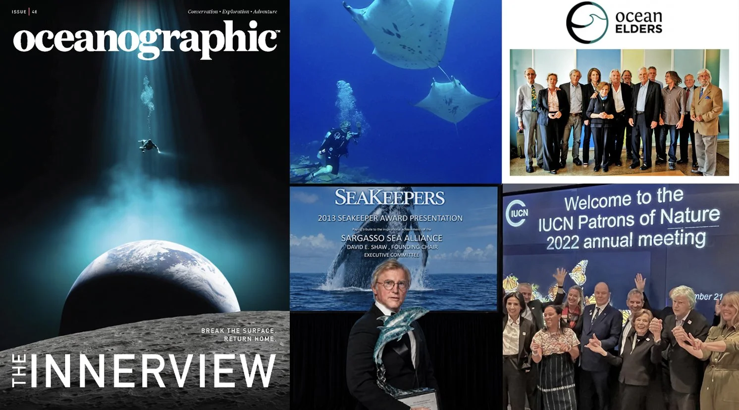 Sharing “innerview” experiences via special edition of Oceanographic Magazine