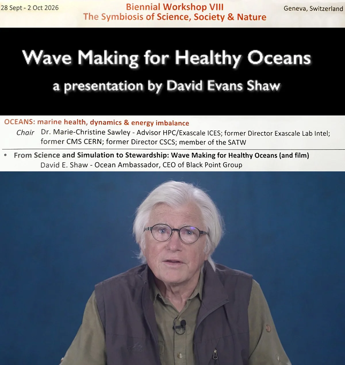 From Science and Simulation to Stewardship: My Ocean Keynote to ICES