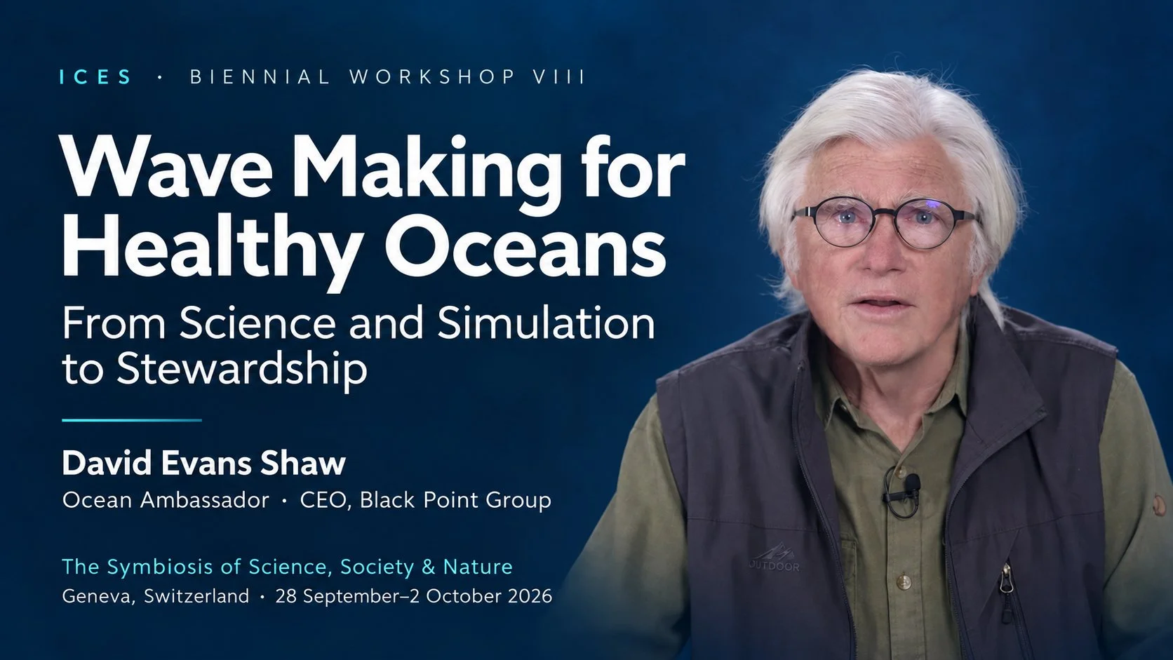 From Science and Simulation to Stewardship: My Ocean Keynote to ICES