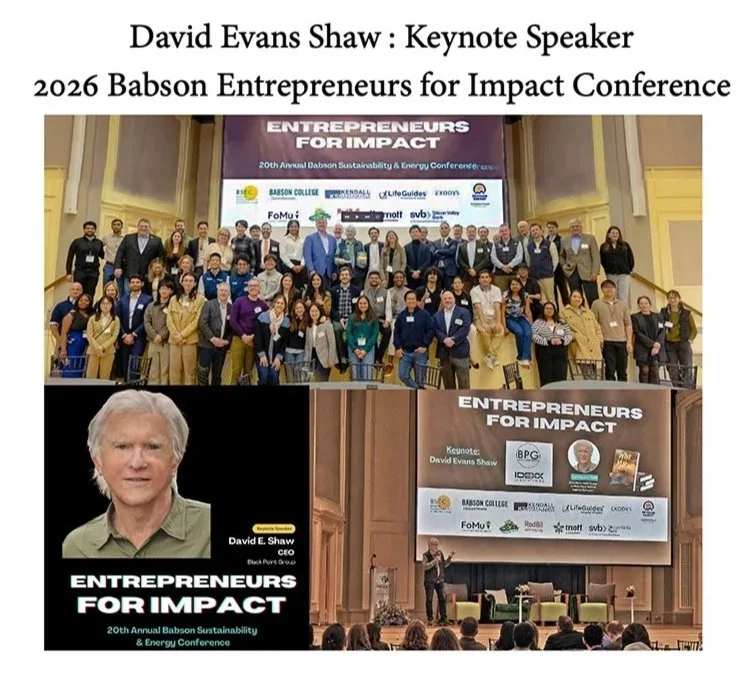 David Shaw Keynotes Entrepreneurship For Impact Conference at Babson College