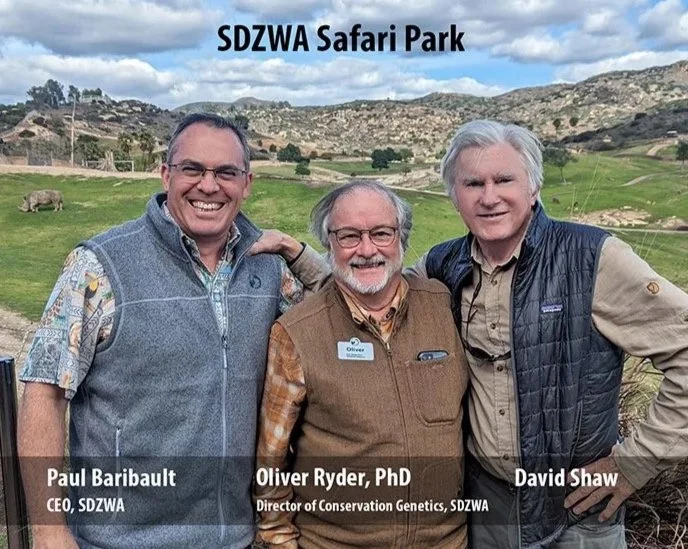 Inspirational Relationship with the San Diego Zoo and Wildlife Alliance