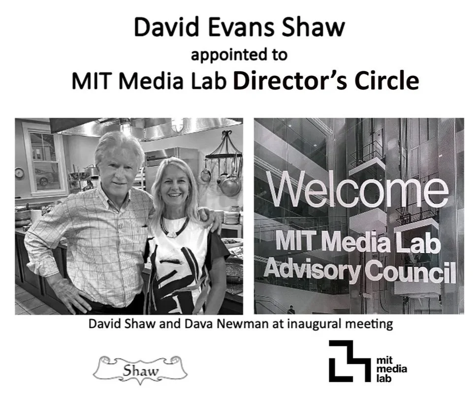 David E Shaw joins MIT Media Lab Director's Circle