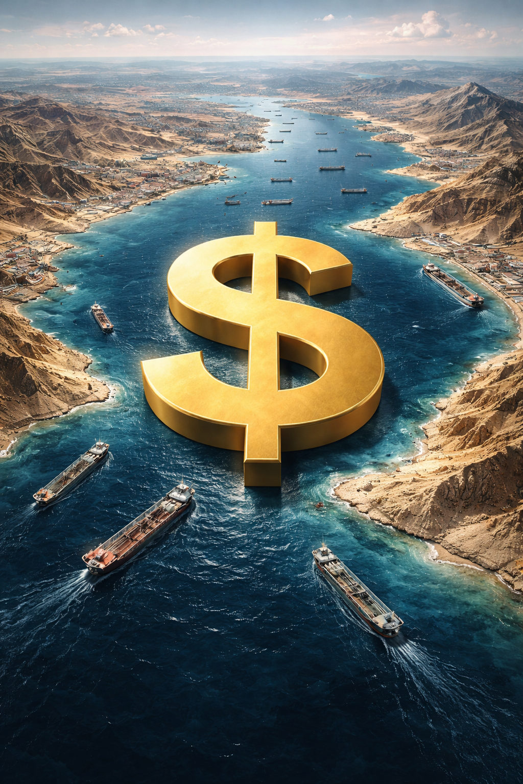 The short-term economic result of the closure of the war torn Strait of Hormuz