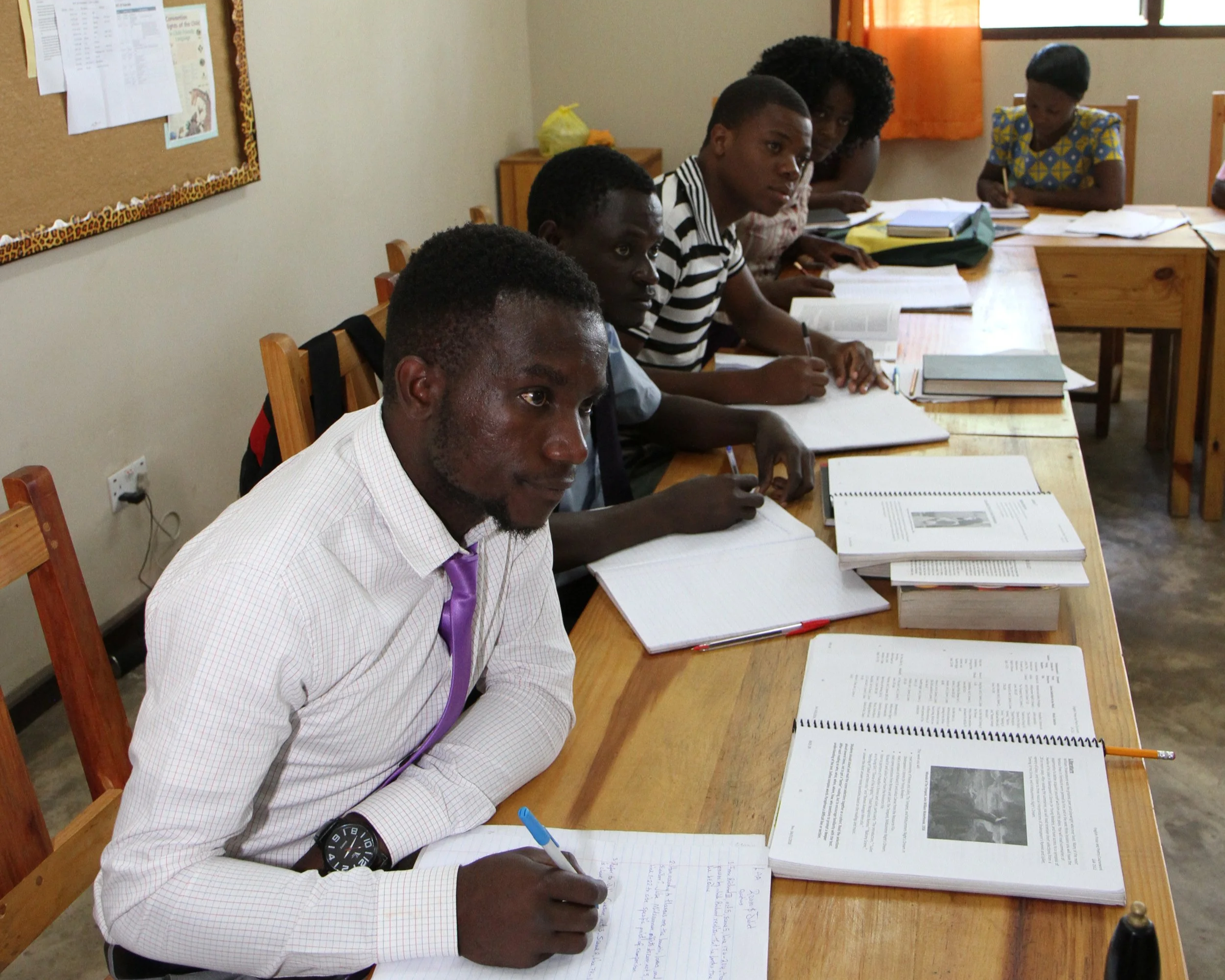 2011—Rafiki's Teachers Colleges are envisioned, and course writing begins