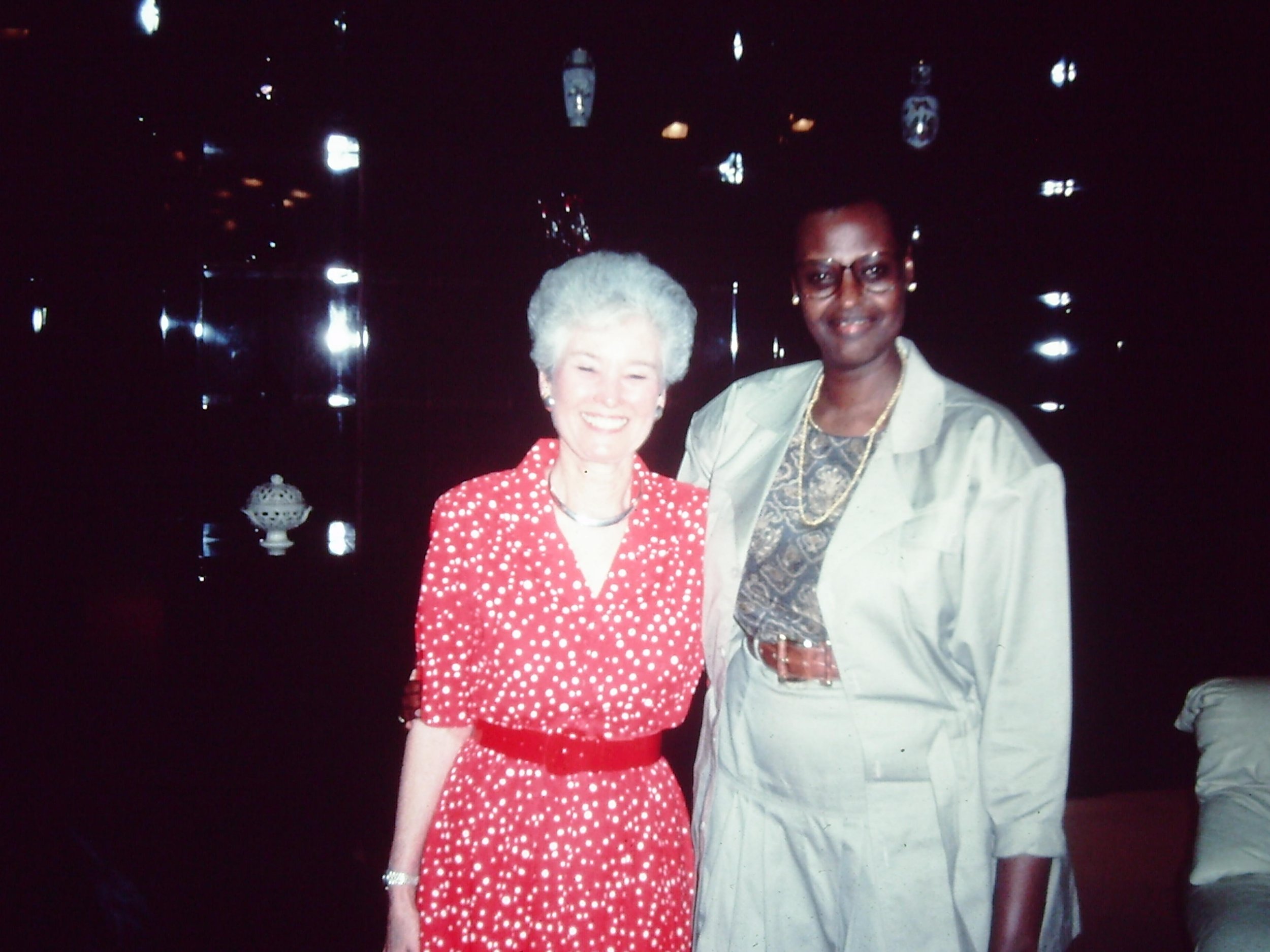 1992—First Lady Janet Museveni asks if Rafiki could help with Uganda's orphans