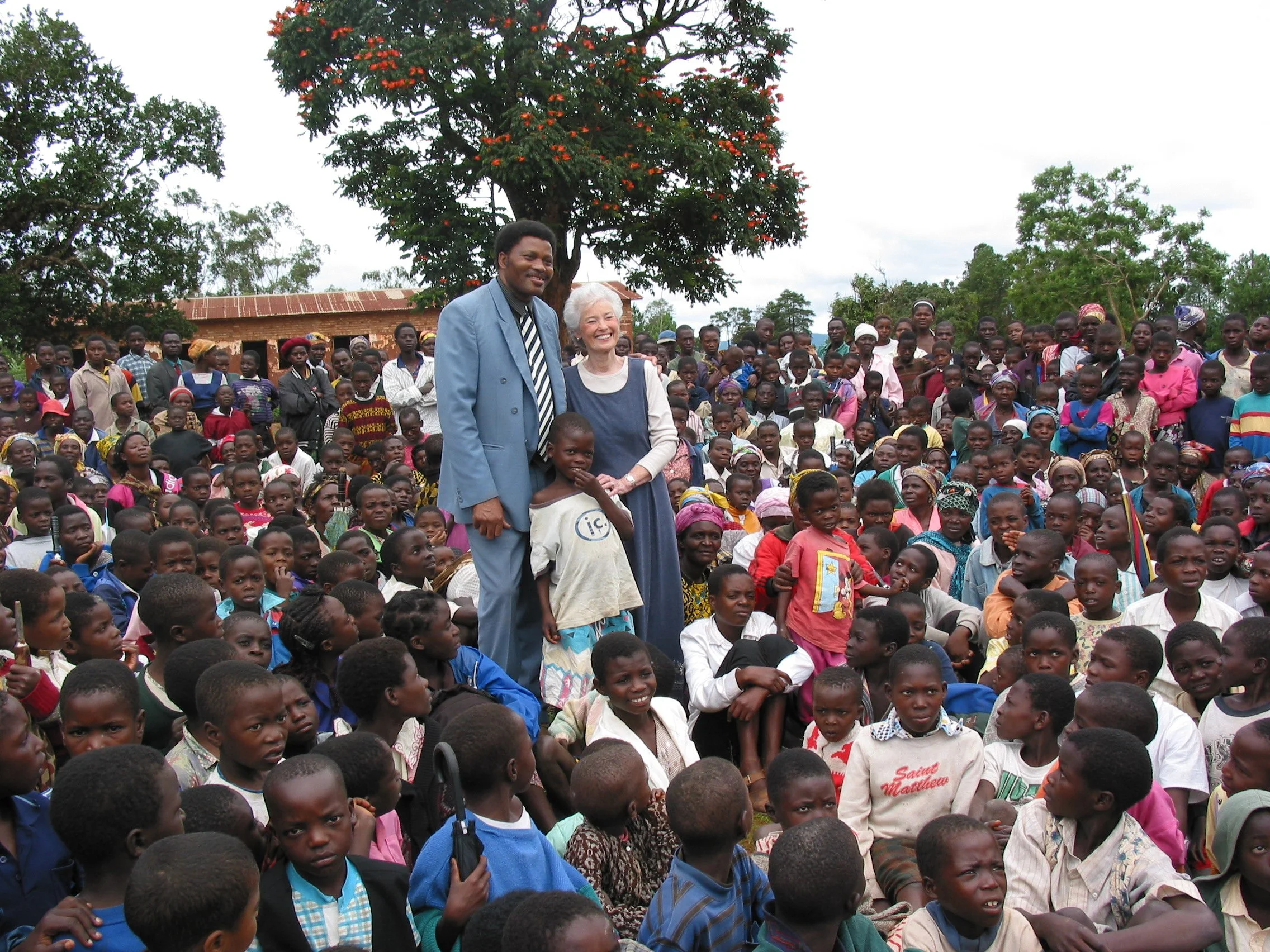 2002—After a trip to Malawi, the Rafiki Village concept is born
