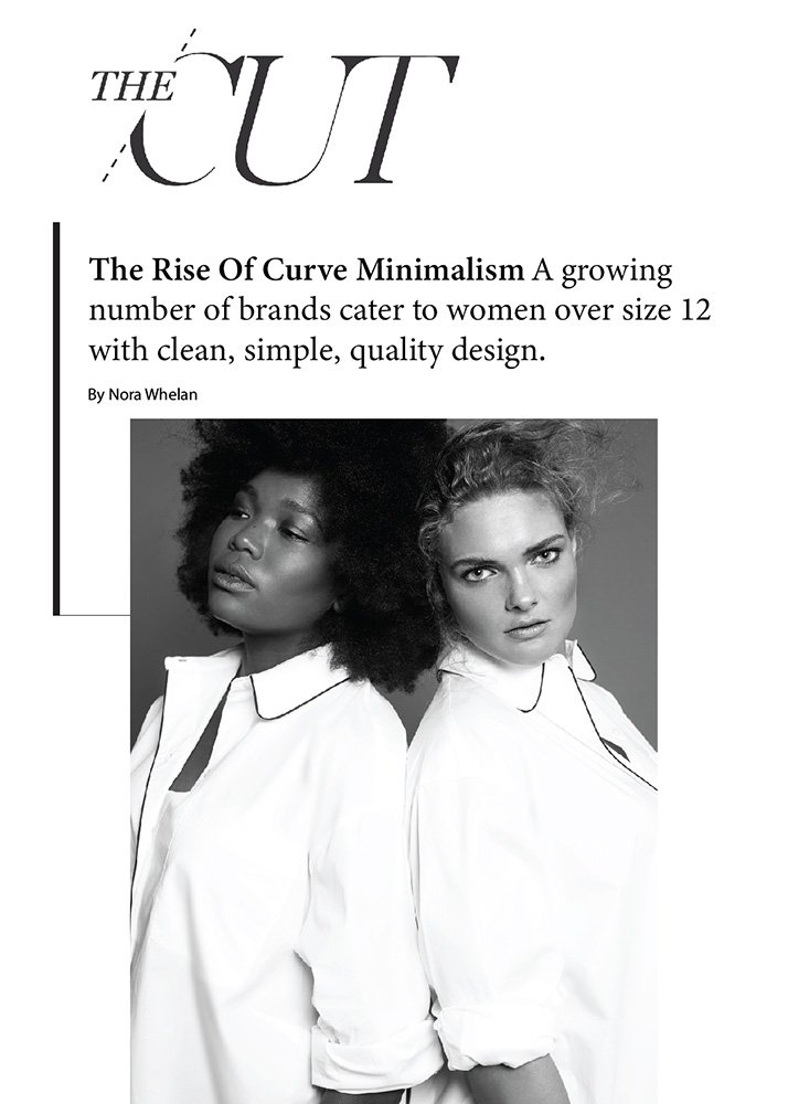 See Rose Go premium plus-size women's fashion by Yi Zhou NYC modern minimalism quality design
