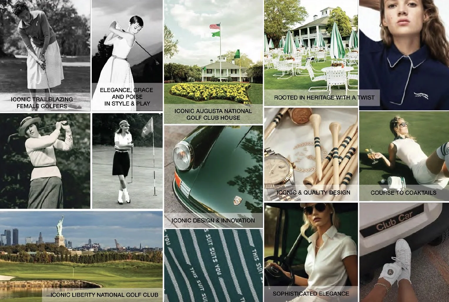 Yi Zhou active performance apparel design NYC sunday red womens golf concept