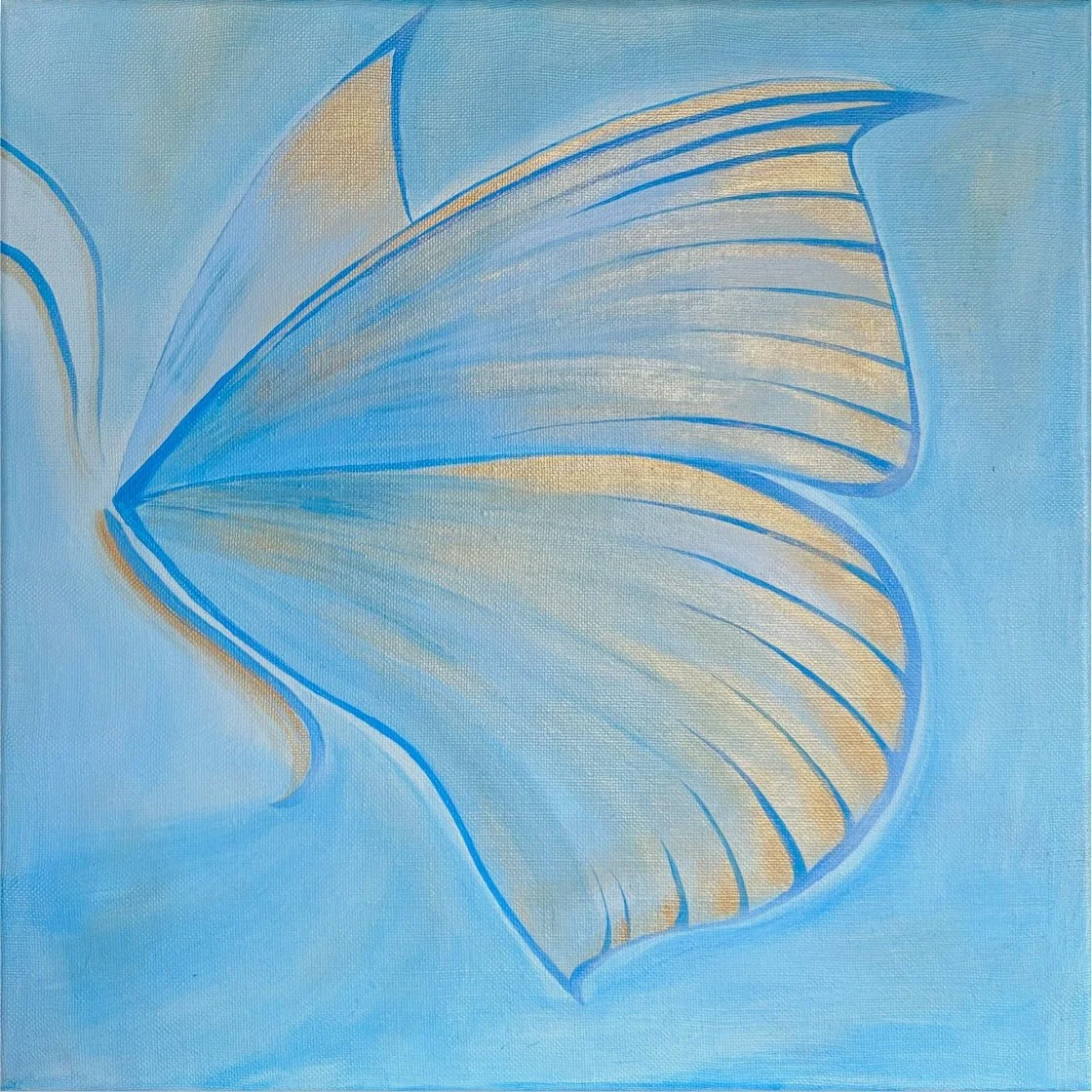 Butterfly, 40 x 40 cm, acrylic on linen