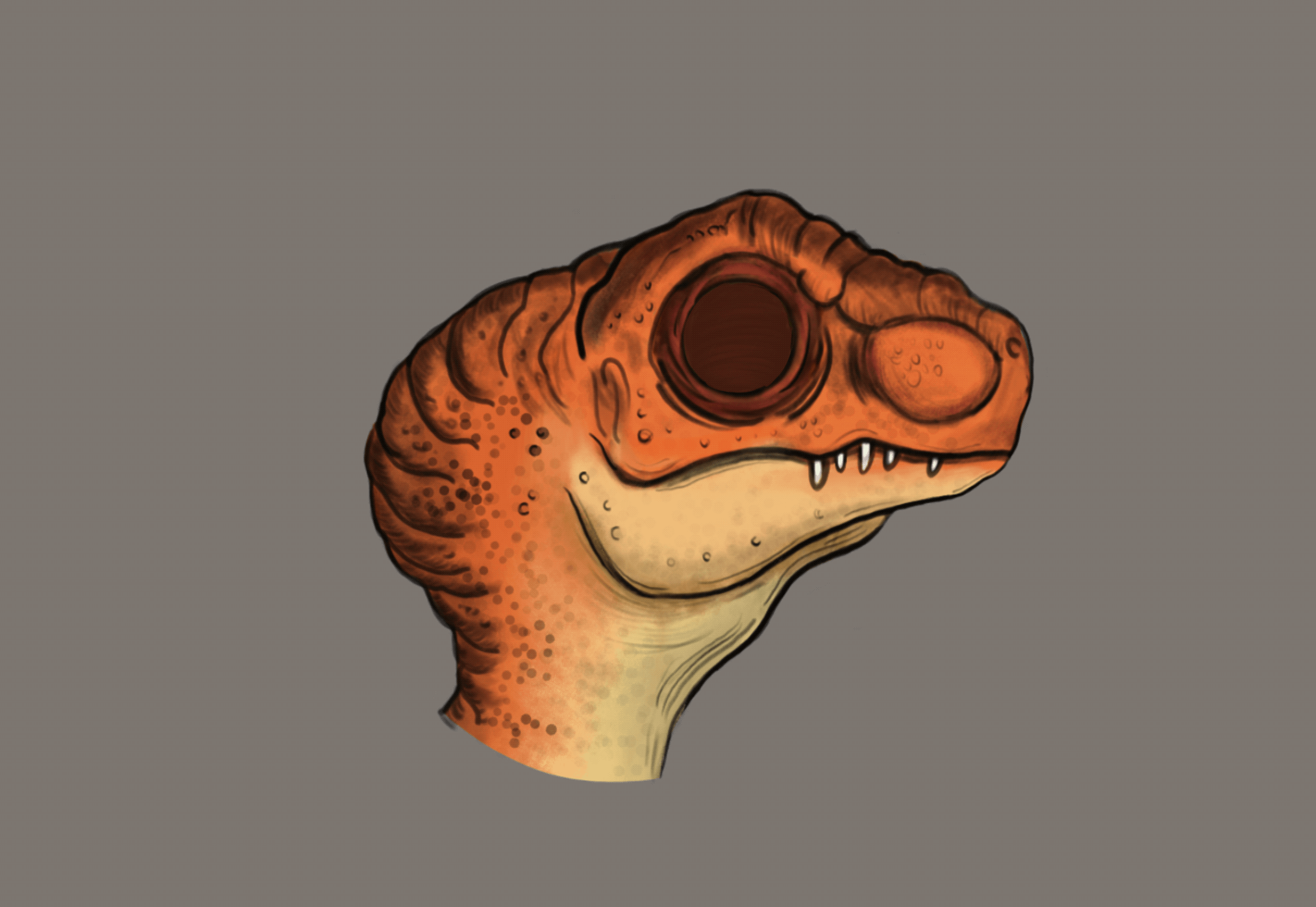 Rough Animation of Dinosaur