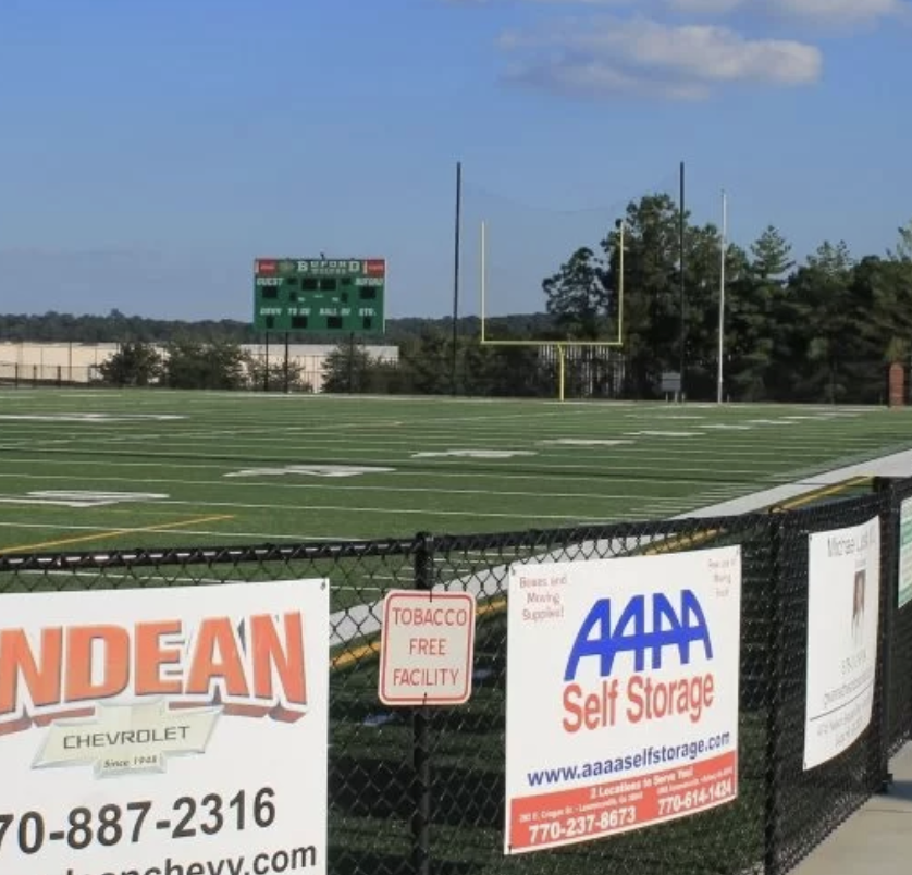 4′ Black Chain Link Perimeter Fence