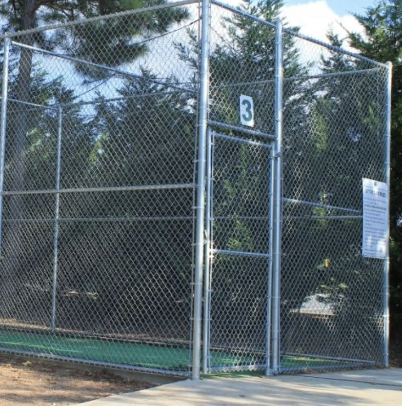 Enclosed Galvanized Batting Cage (1)