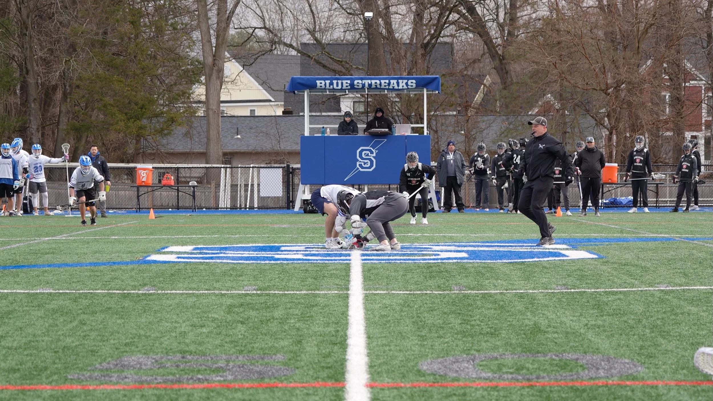 Hingham Harbormen vs Saratoga Springs Blue Streaks — varsity lacrosse