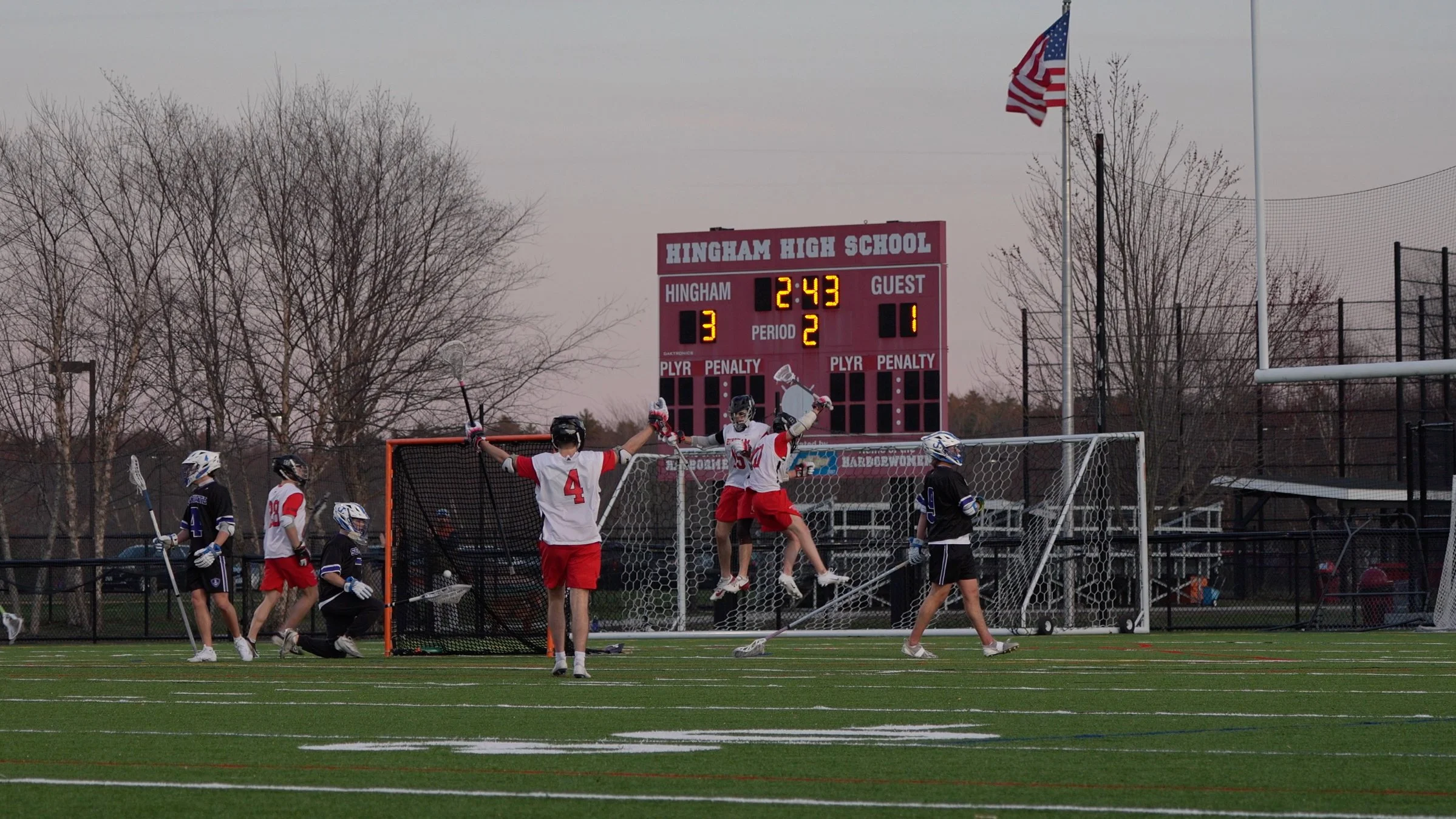 Hingham Harbormen vs Scituate sailors — varsity lacrosse