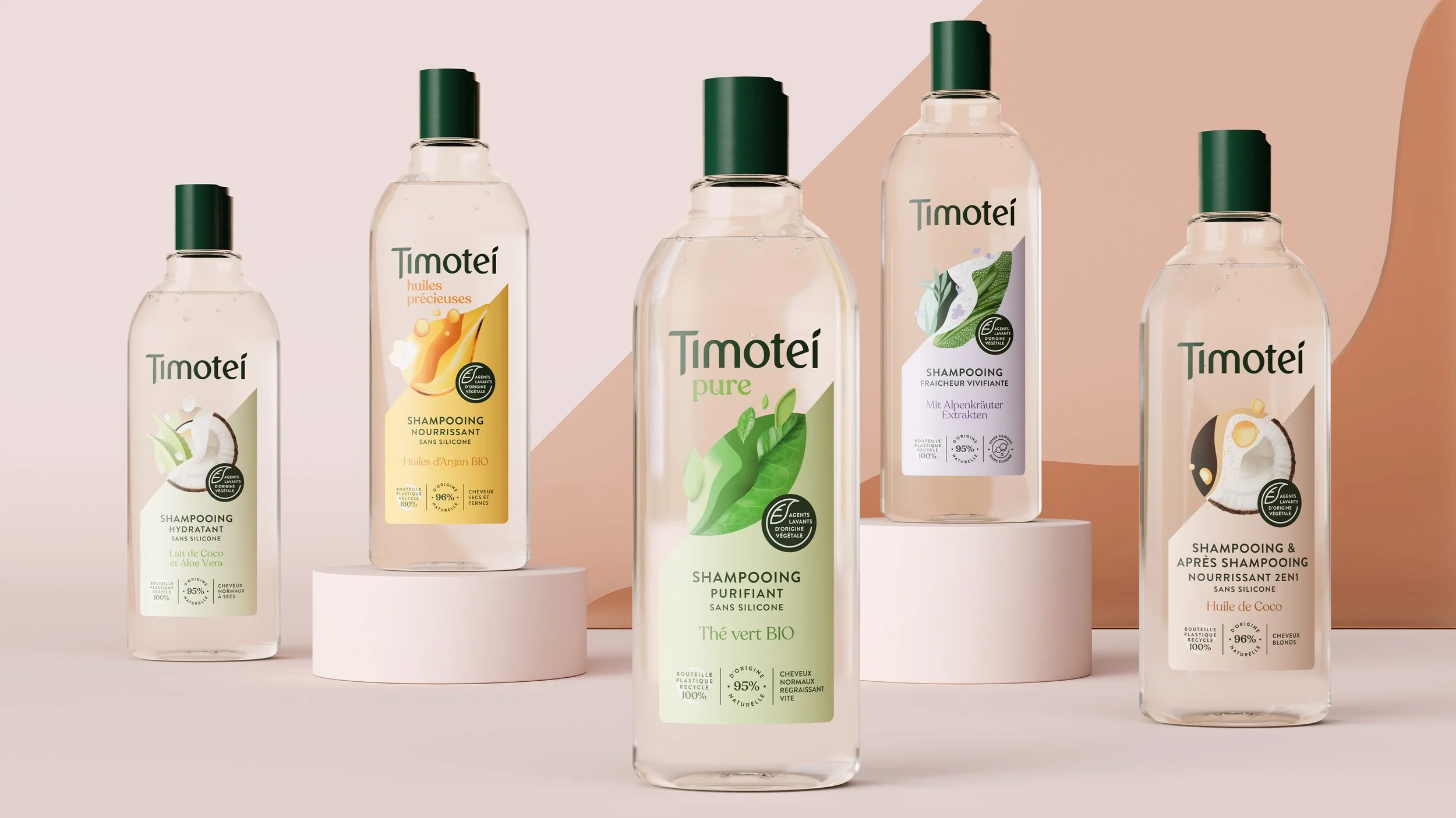 An overview of the Timotei haircare range