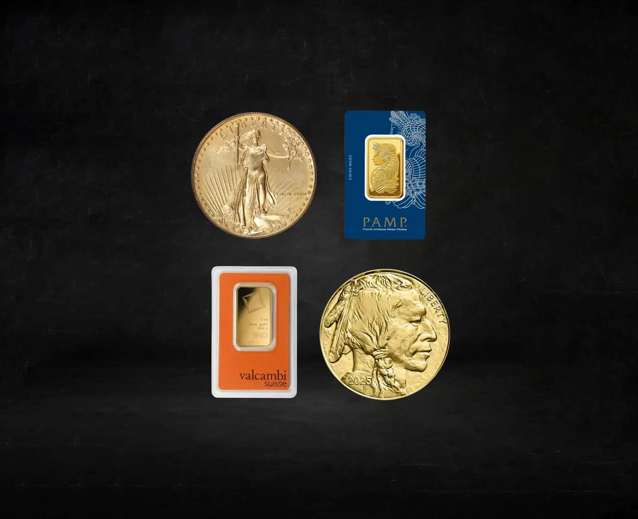 Gold coins and small bullion bars for sale or investment | Downtown Los Angeles Gold, Silver & Coin Buyers
