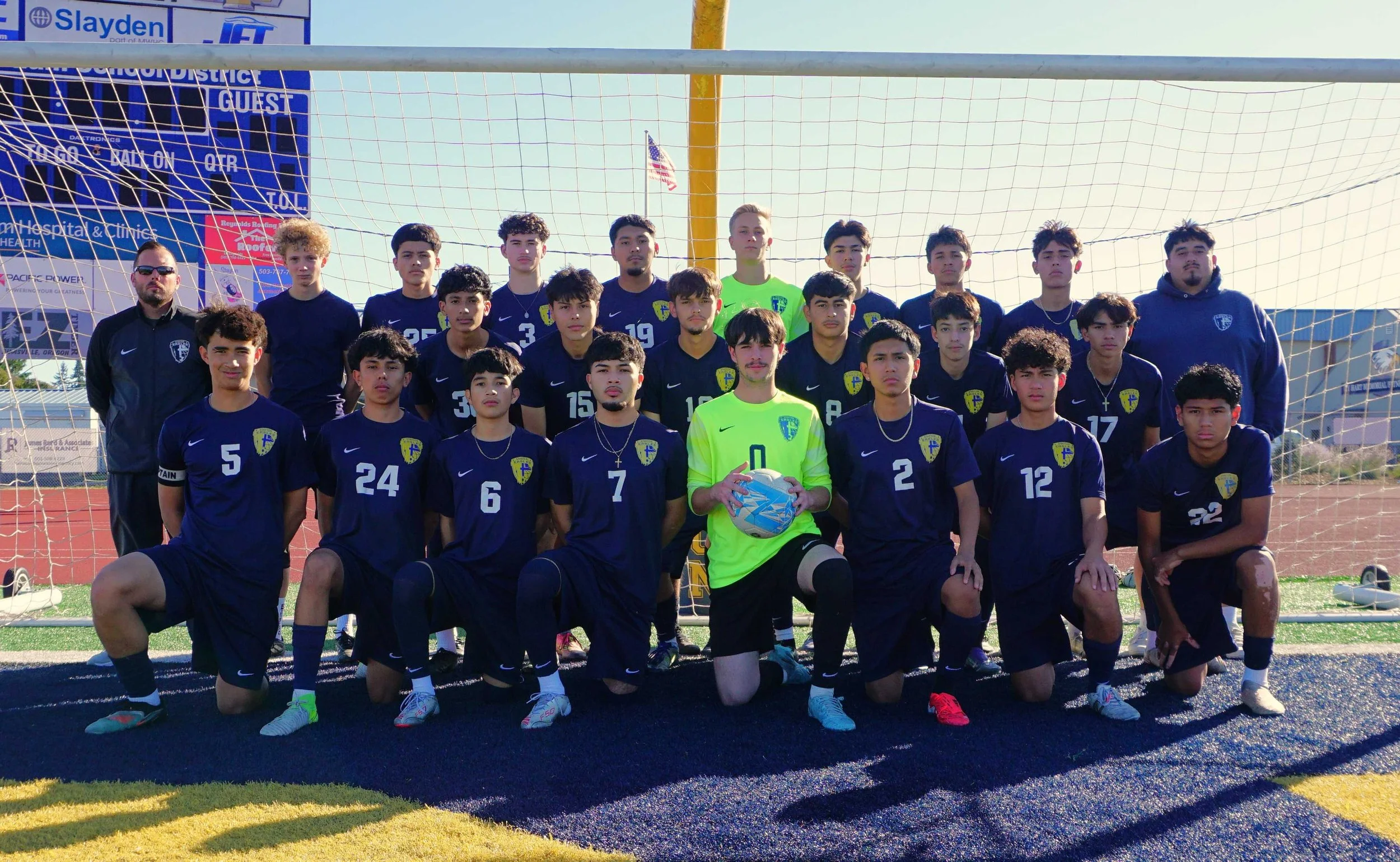 Stayton High School Boys Soccer Team