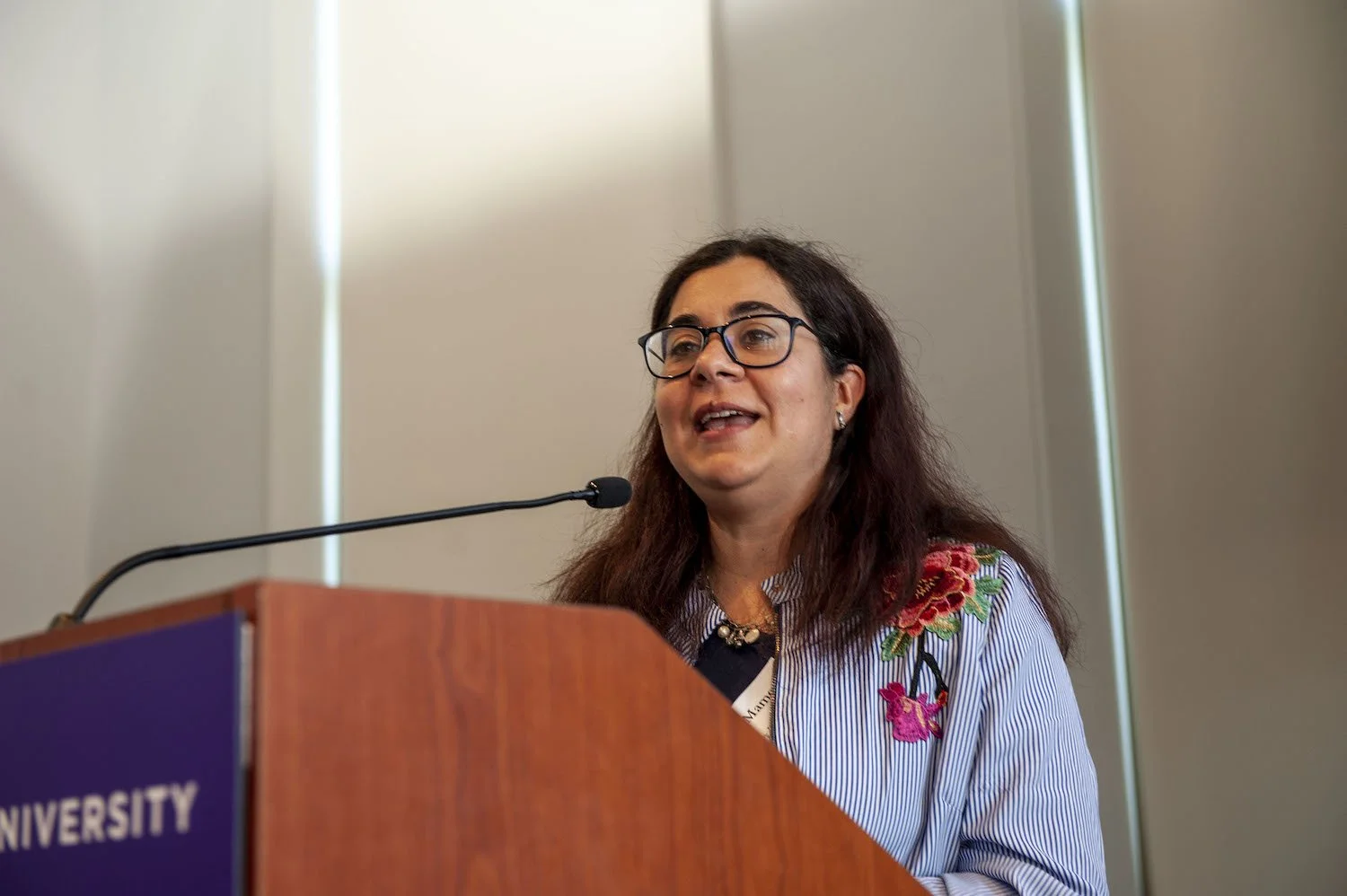 Najla at podium.jpg
