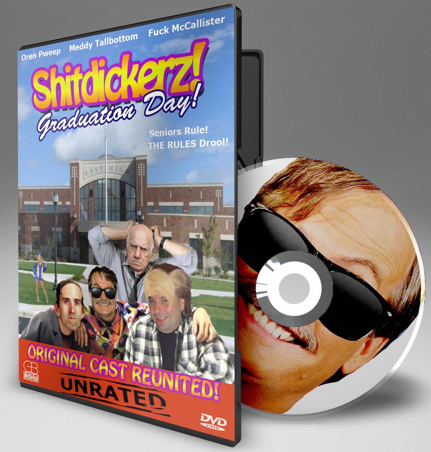 Shitdickerz! Graduation Day (2018) - The entire original cast from the 1981 Shitdickerz! film return. The film is set several days after the first film and is meant to canonically erase all other sequels.