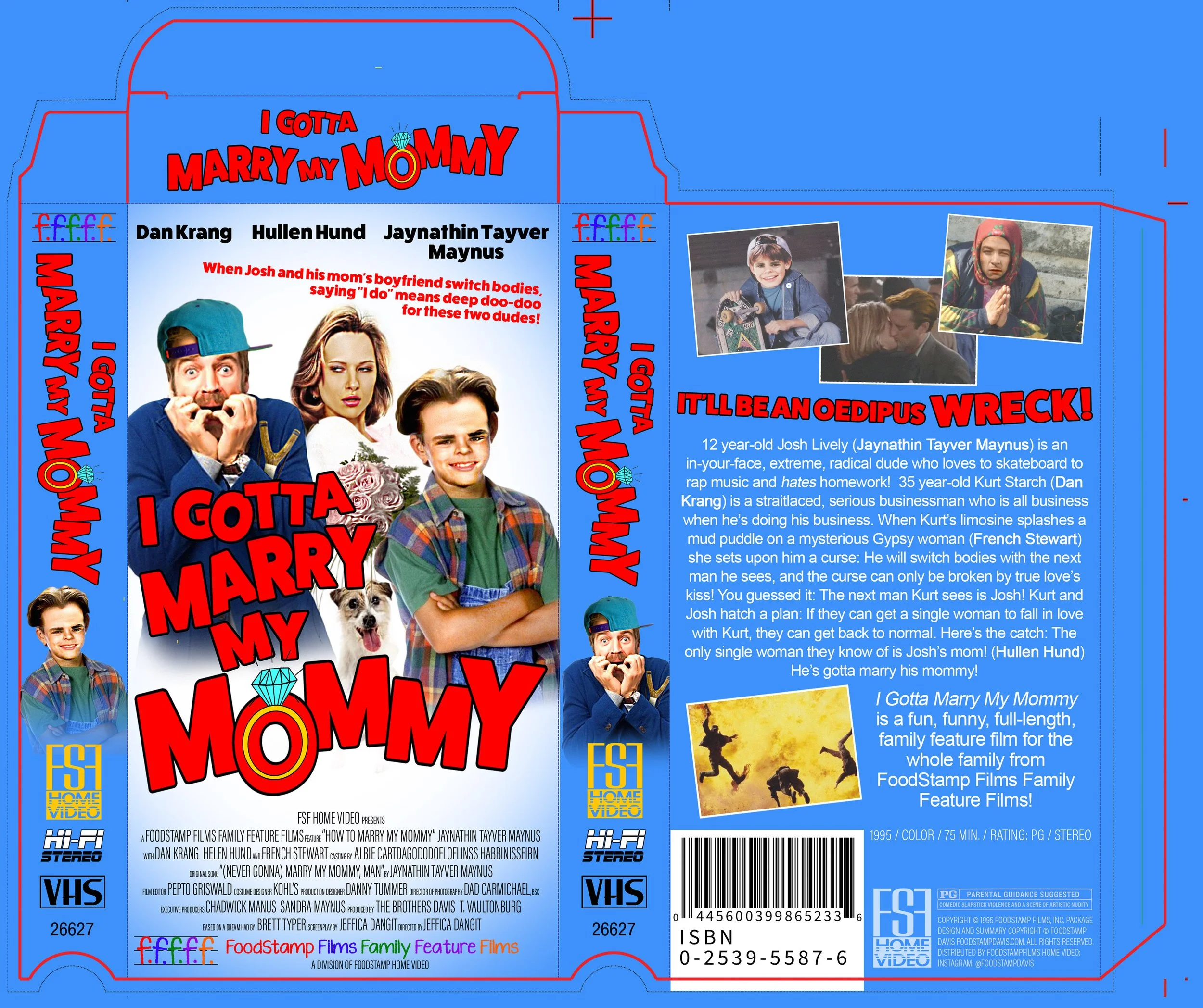 Unproduced sleeve art for I Gotta Marry My Mommy tape