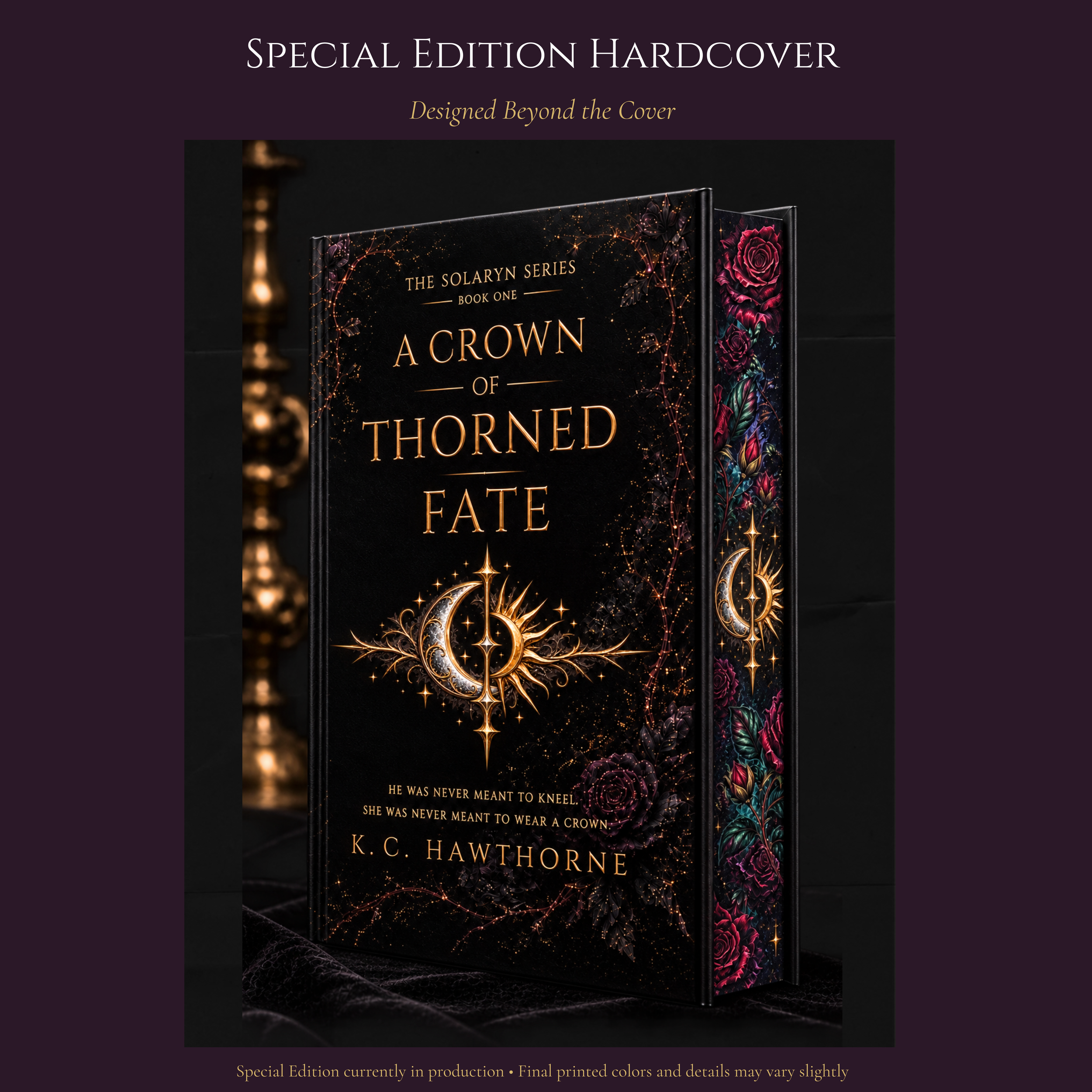 PREORDER A Crown of Thorned Fate — Signed Special Edition Hardcover