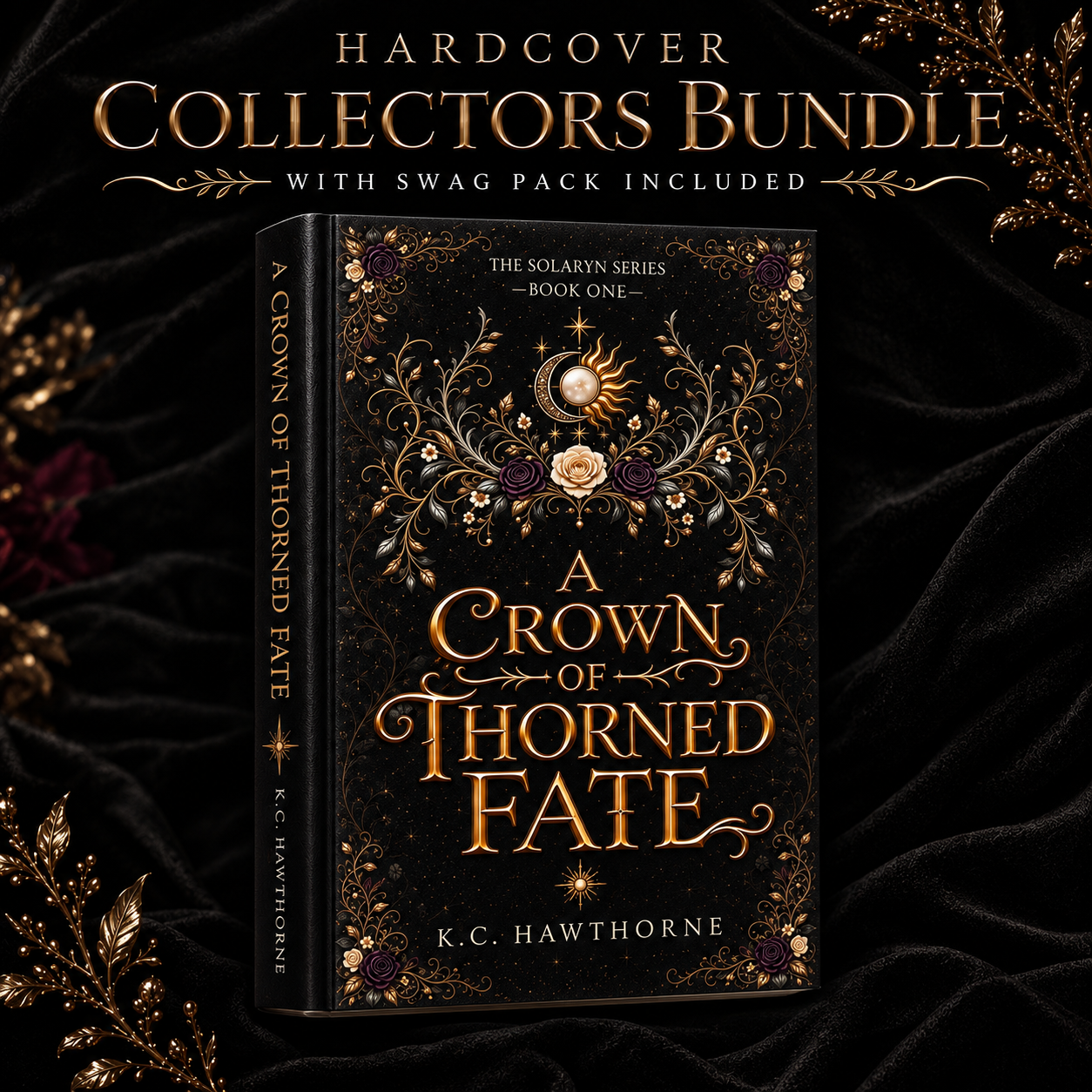 PREORDER | A Crown of Thorned Fate | Signed First Edition Hardcover Collector’s Bundle (Copy)