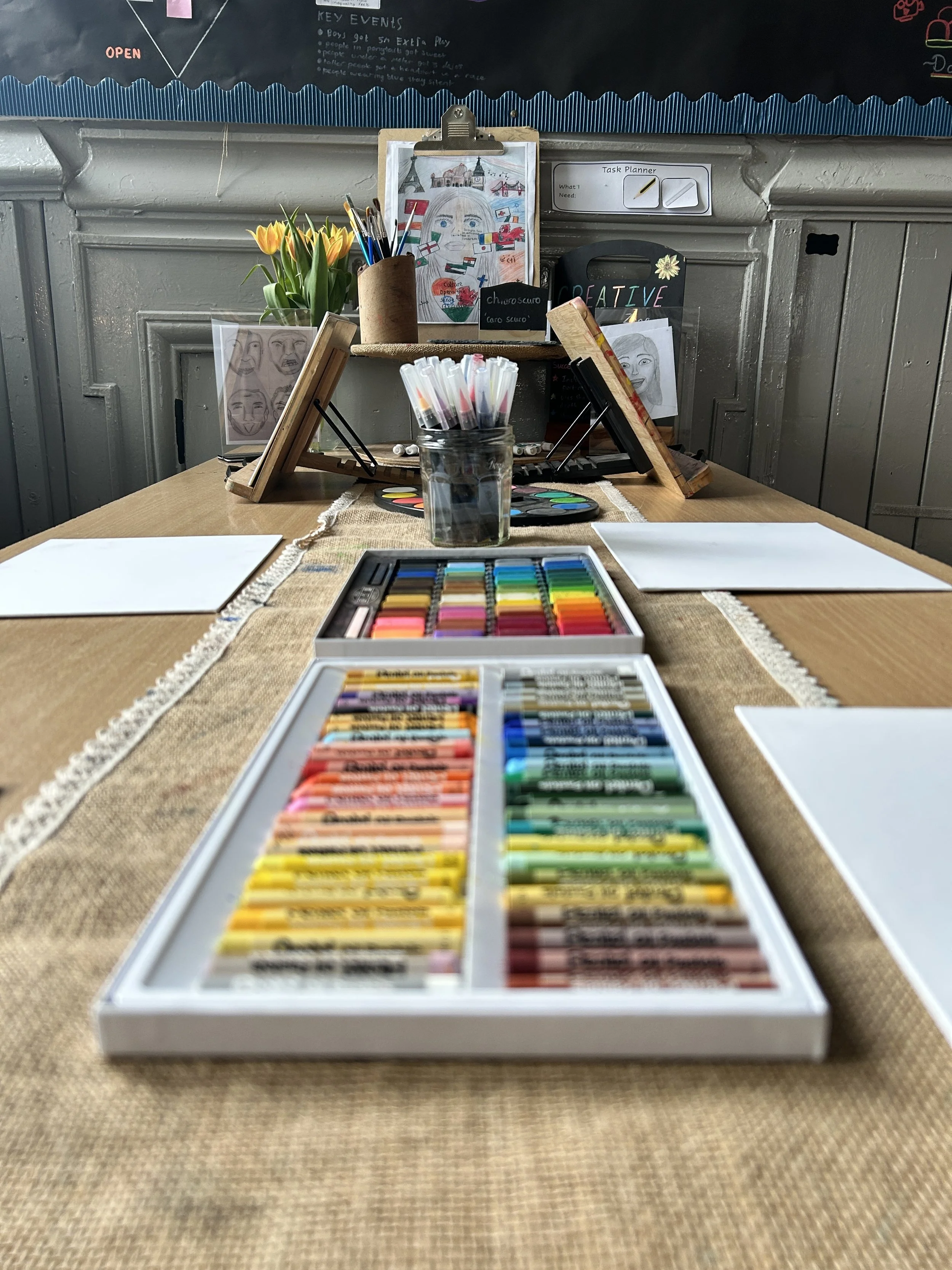 Creative Zone - developing pupils imagination, self-expression and artistic skills