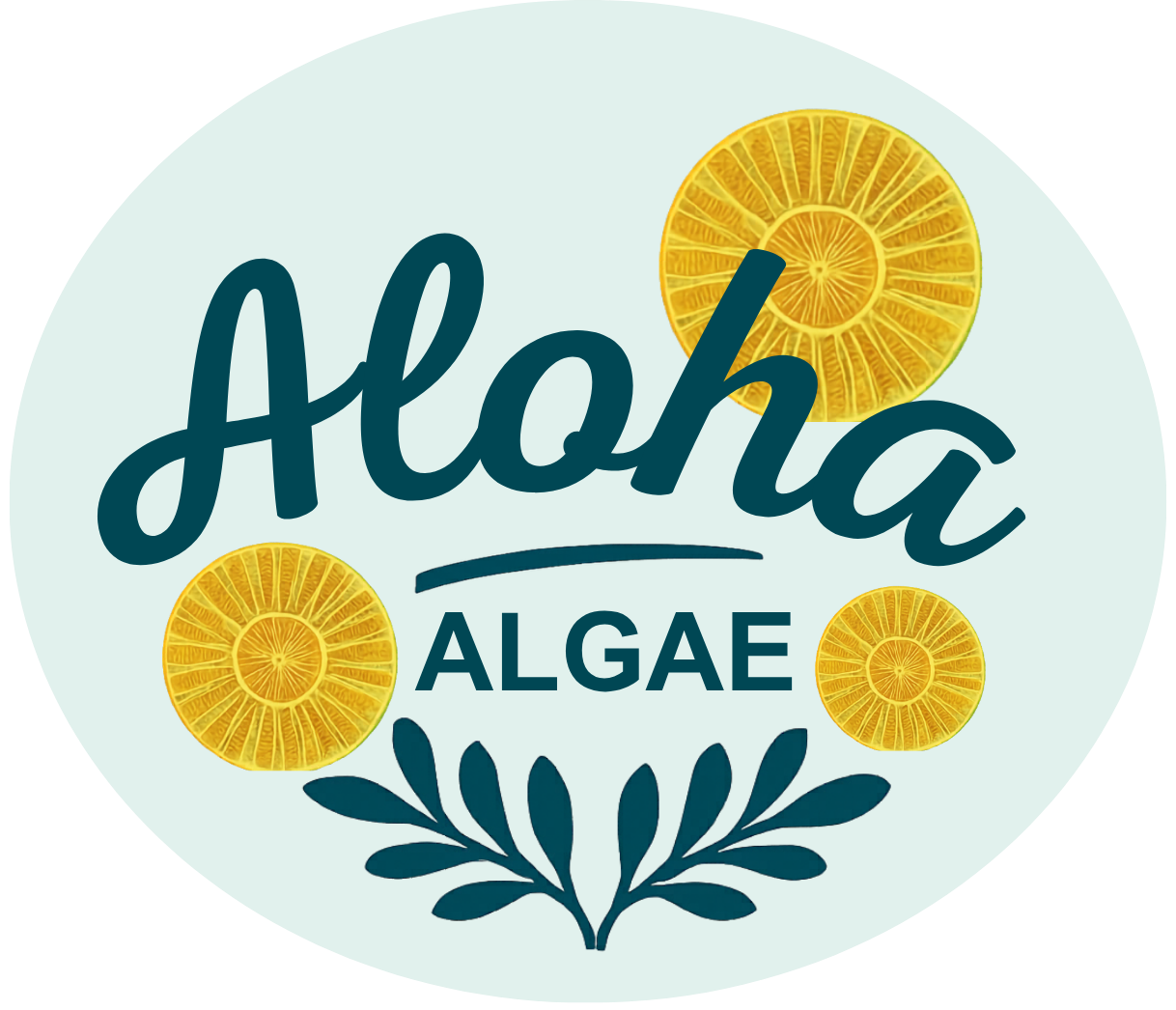 Aloha Algae logo.
