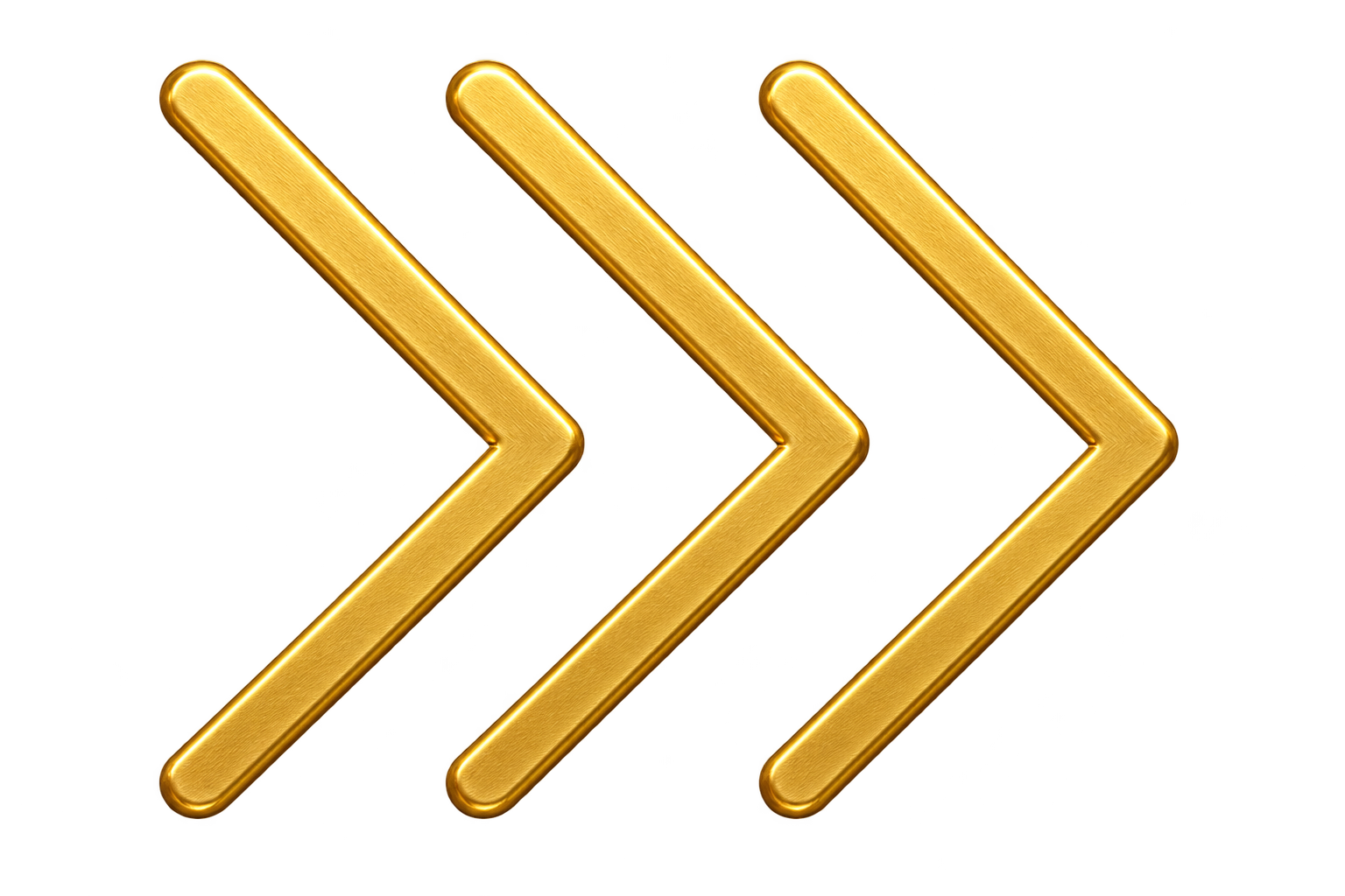 Three gold arrow icons pointing to the right.