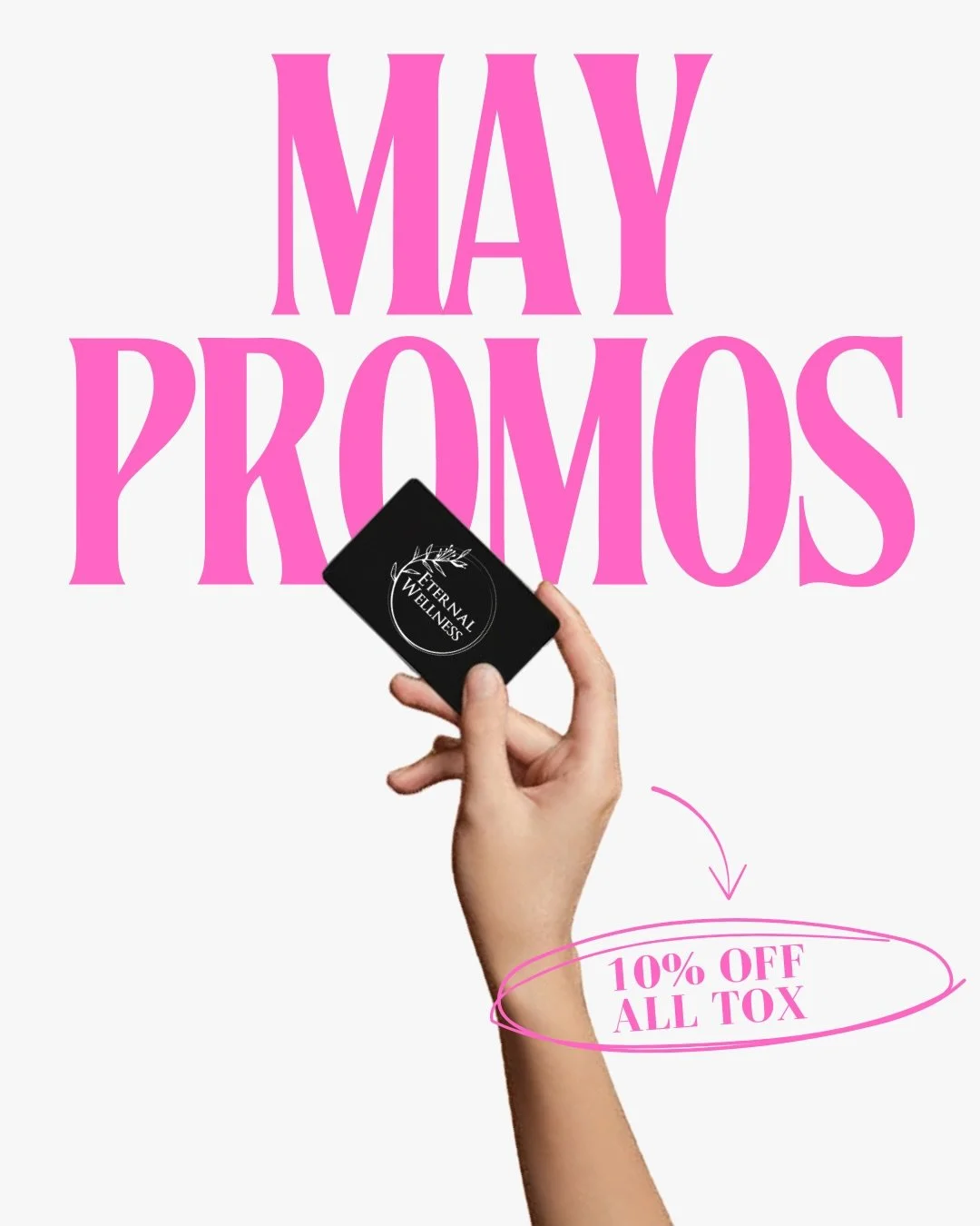 May is for glowing, gifting and getting ahead of your goals 💗

We&rsquo;re bringing you our best promos of the season, from Mother&rsquo;s Day gift cards (with bonus $$) to exclusive savings on tox, body sculpting and more.

✨ Treat someone you love