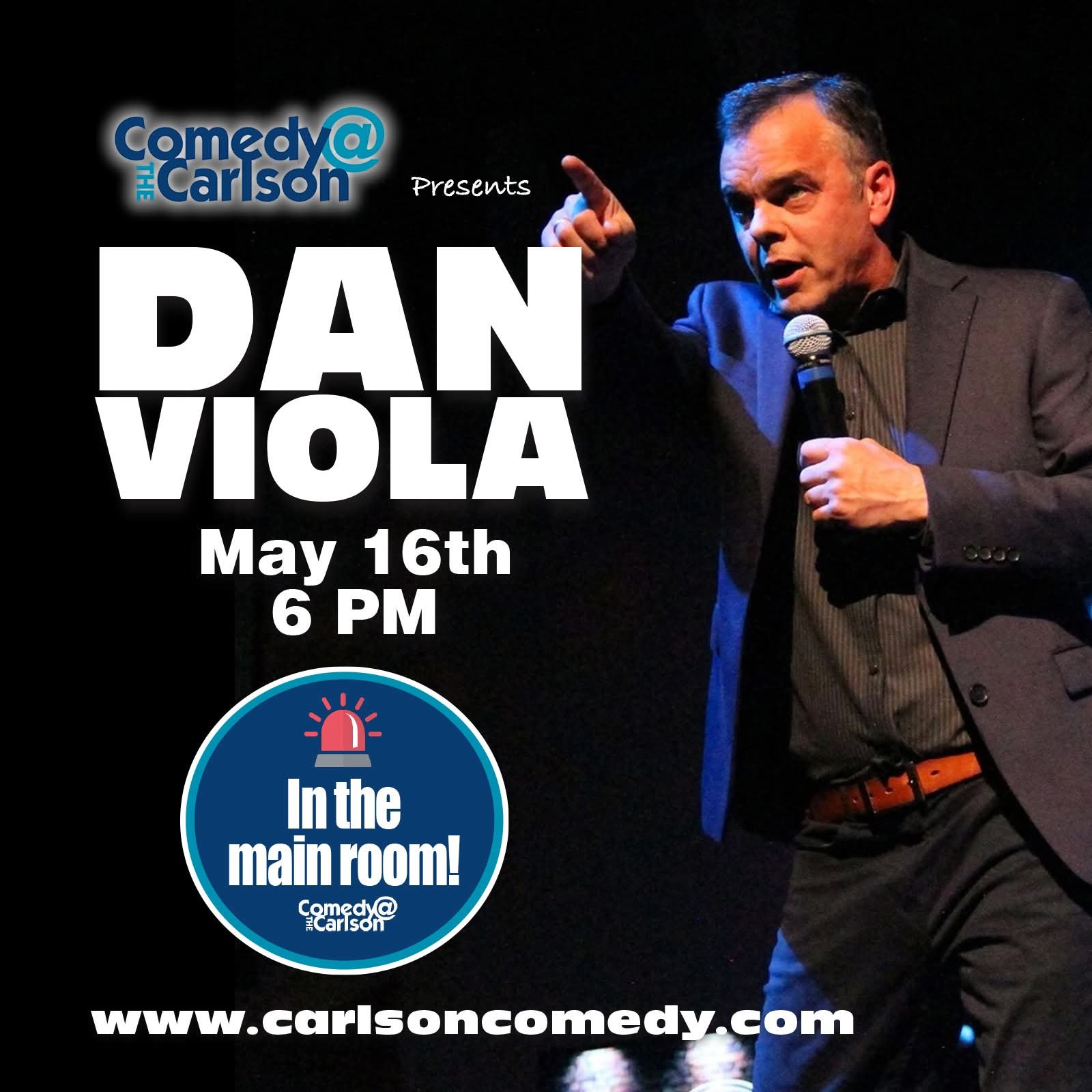 Comedy@theCarlson with Dan Viola