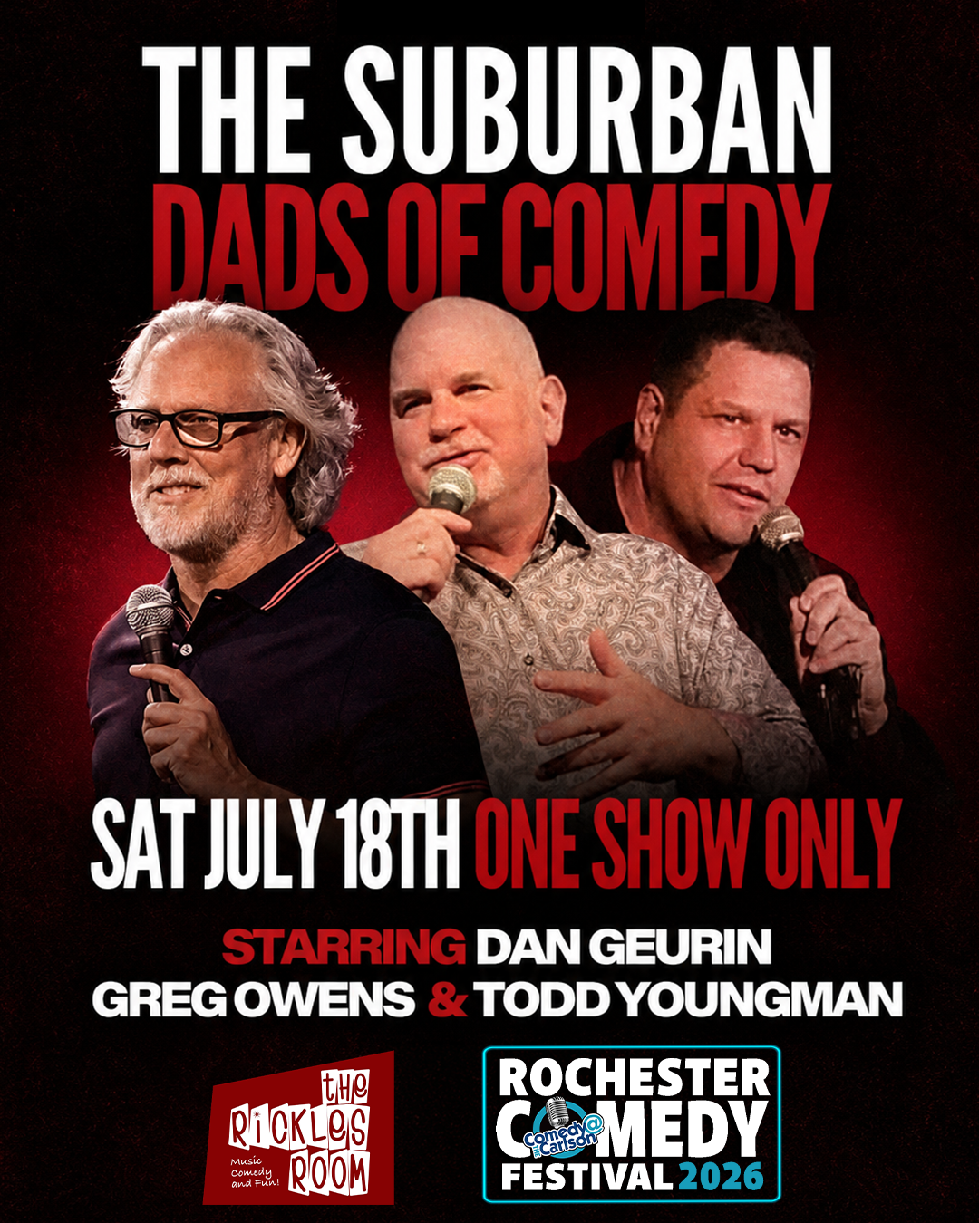 The Suburban Dads of Comedy