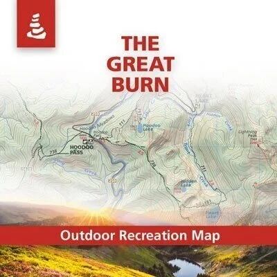 Great Burn Proposed Wilderness Map