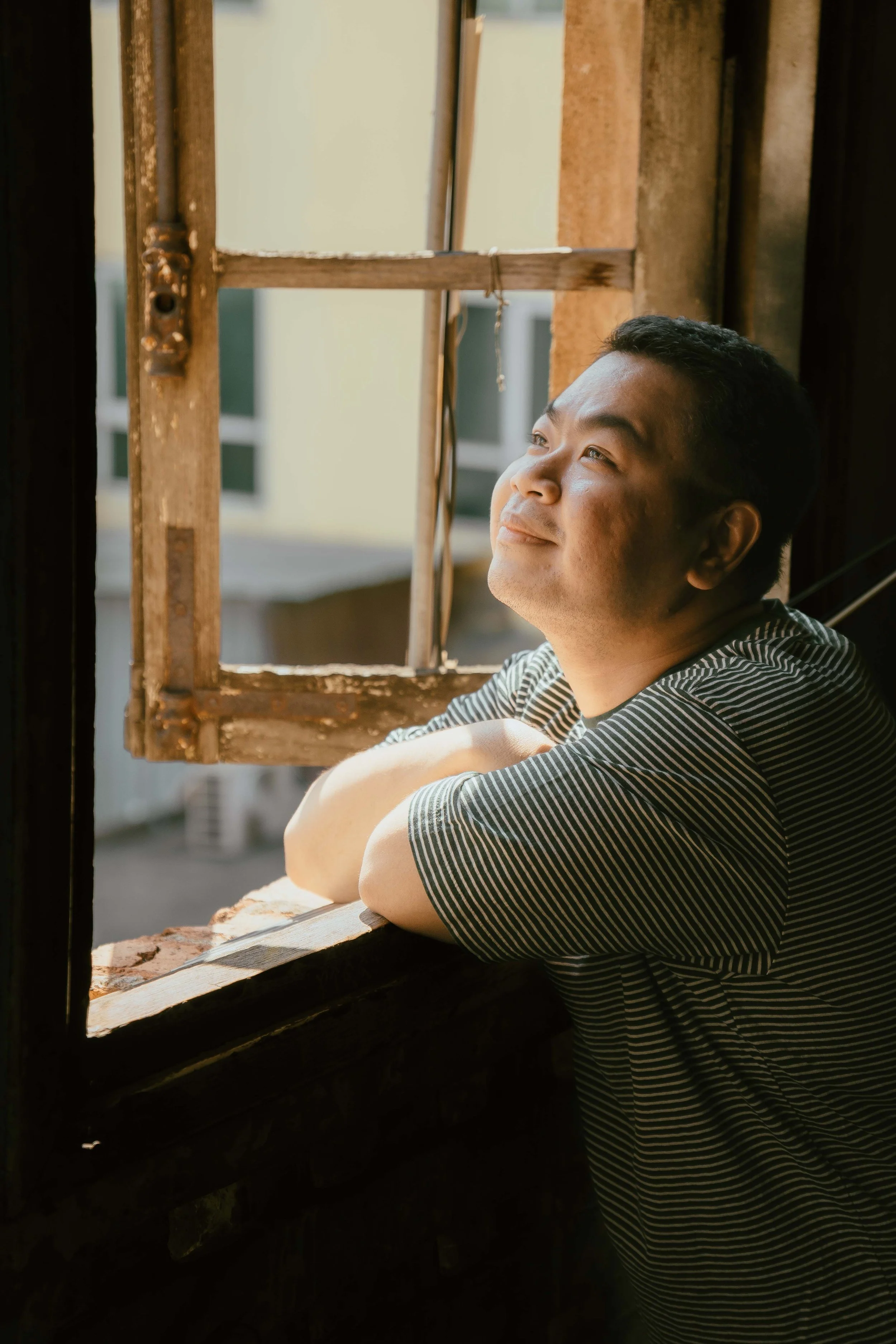Jordan Redman Counseling, Contact Page, Man Looking out Window