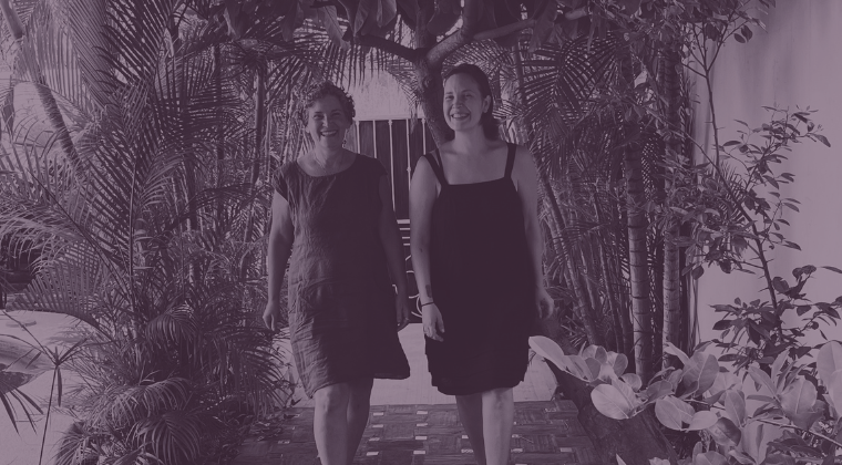 Sari Gonzalez and Becka Koritz, parent coaches at Radical Learning