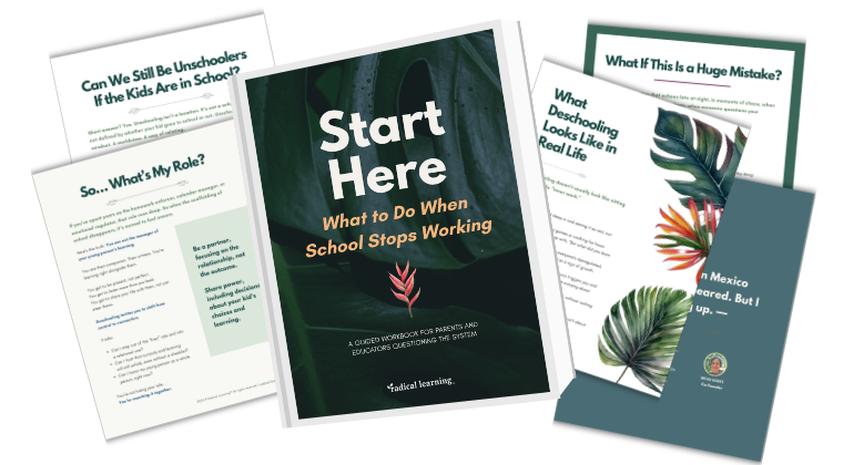 a radical learning guide for parents