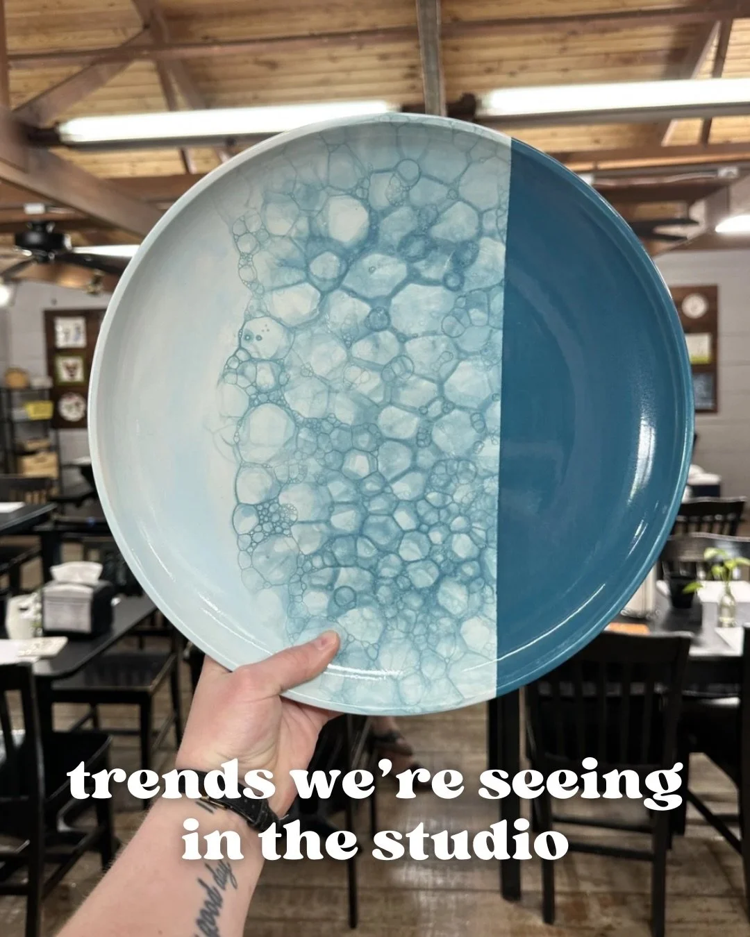 These trends have us feeling so inspired to paint some pottery! 

We&rsquo;ve seen a TON of pieces recently featuring these designs and they turn out amazing every single time! 

Save this post for some pottery painting inspo the next time you&rsquo;
