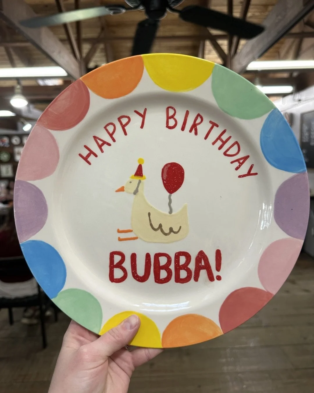 Your perfect birthday plate inspo is here 🎂🎨

Save this post for when you&rsquo;re ready to paint your own birthday plate (for you or someone you love!) 

We could never get enough of this trend! Nothing beats a sweet hand-painted plate you can use