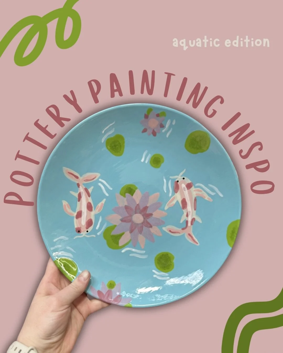 Some fishspiration for your feed 🐠🦀🎨

#potteryideas #potterypainting
