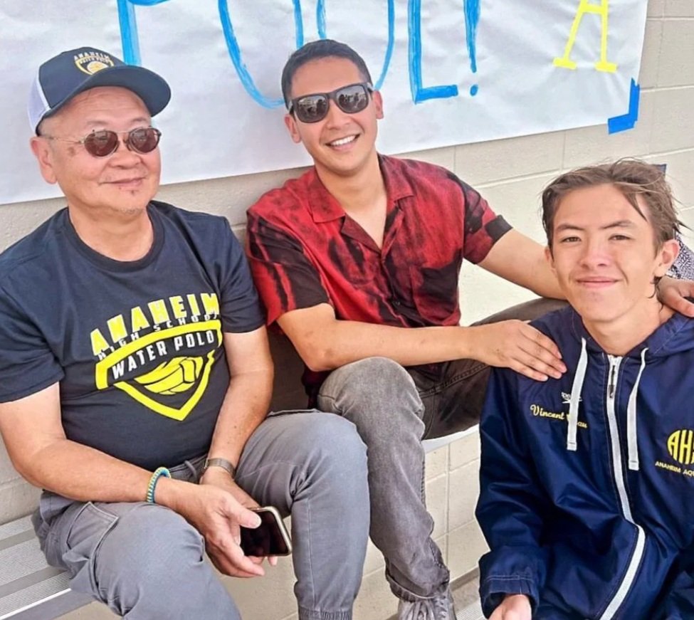 Germaine's husband and sons (AUHSD Trustee Area 1 Candidate)