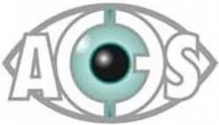 Logo featuring the word 'ACES' with a stylized eye incorporating a eye in the design.